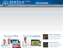 Tablet Screenshot of dentilo.com
